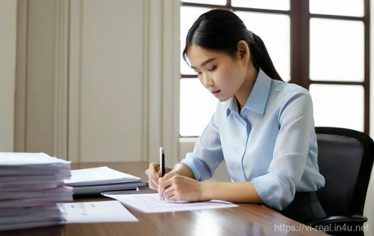 공인중개사 부동산 거래 분쟁 사례 - **Prompt for meticulous legal document review:** "A wide-angle shot of a meticulously organized ...