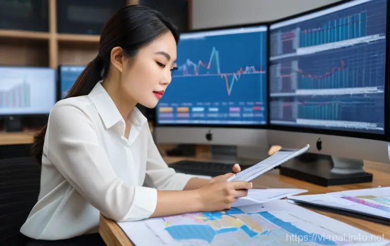 공인중개사 시험 준비와 관련된 자료 분석 사례 - **Prompt:** A professional young Vietnamese female real estate broker, dressed in a stylish business...