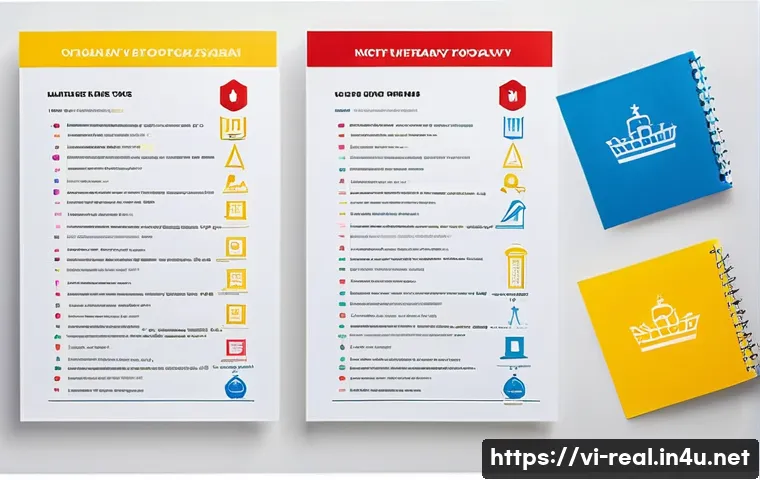 공인중개사 시험 준비를 위한 포스터 활용 - A vibrant educational poster designed for Vietnamese notary exam preparation, featuring clear sectio...