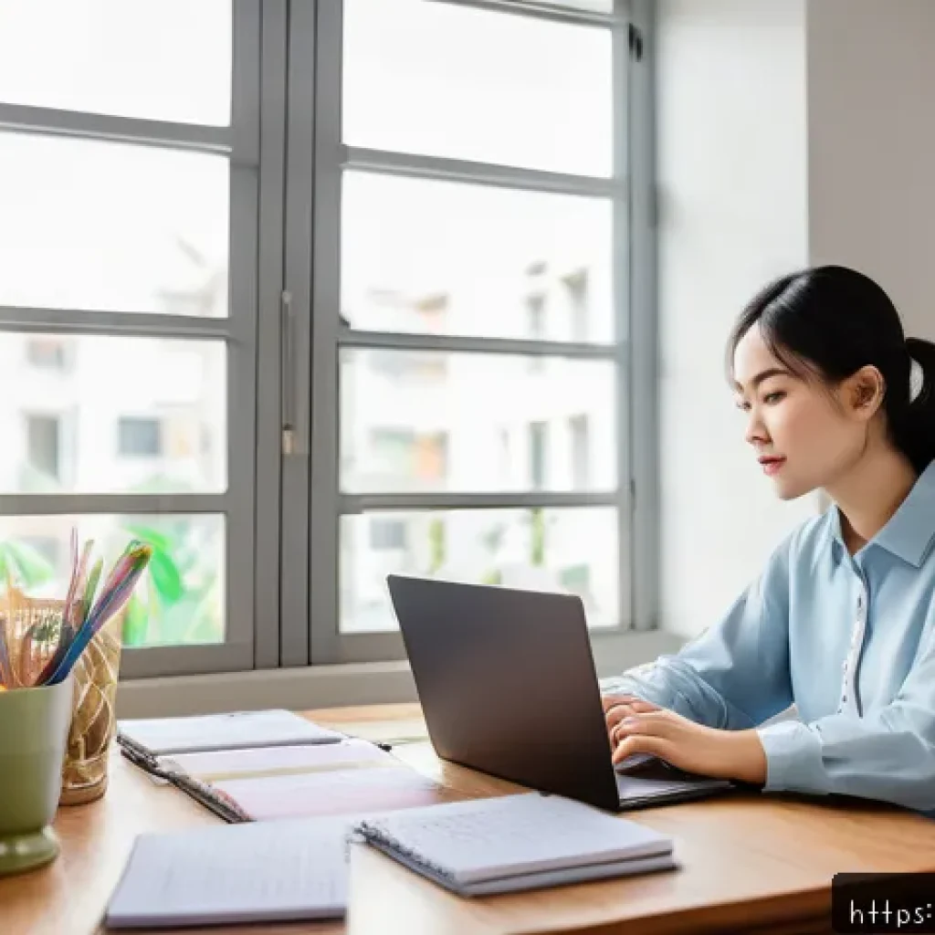 공인중개사 시험 준비의 동기 부여 사례 - A young Vietnamese professional studying for a real estate certification exam at home, surrounded by...