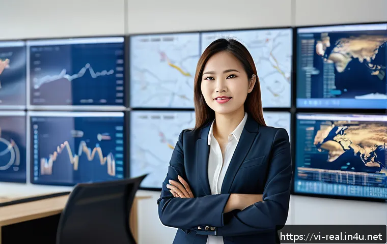 공인중개사 자격증과 부동산 자산 관리사 - A professional Vietnamese real estate agent in smart business attire, confidently discussing market ...