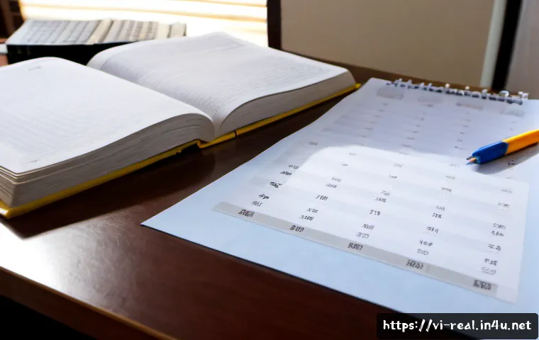 Home 17 공인중개사 시험 준비를 위한 공부법 공유 - Photorealistic study scene for Vietnamese real estate licensing exam preparation, focused young Viet...